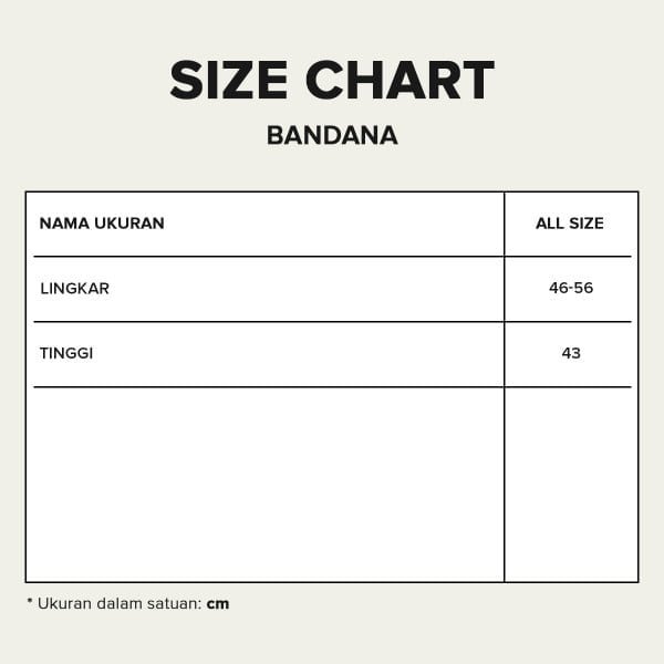 FBS Basic Bandana Multifungsi - Gambar 4