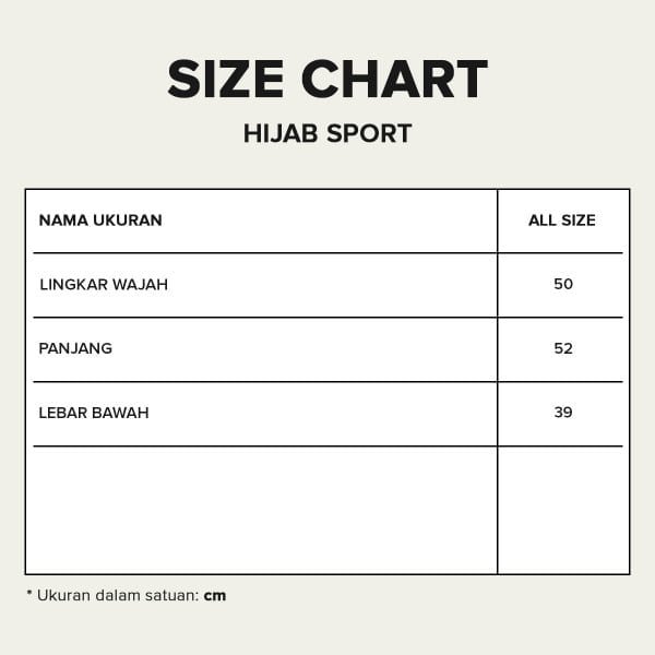 FBS Basic Hijab Sport Standart - Gambar 7