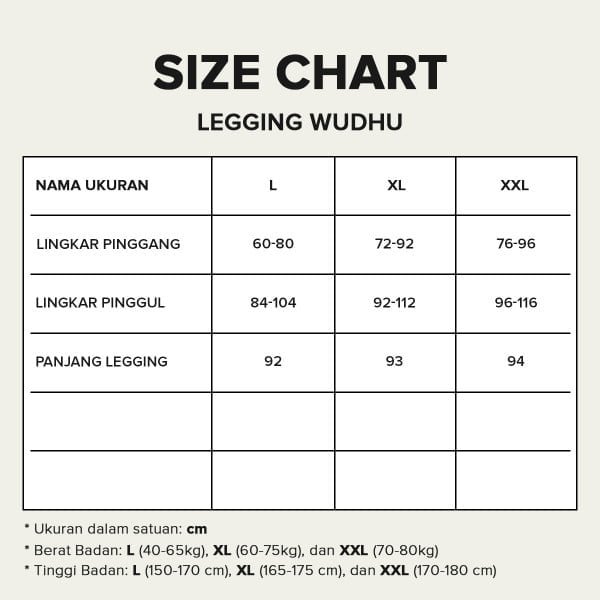 FBS Basic Celana Legging Wudhu - Gambar 5