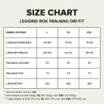 FBS Basic Celana Legging Rok Panjang Dri-Fit - Gambar 5