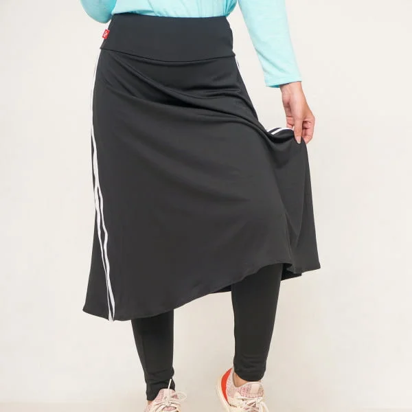 FBS Basic Celana Legging Rok Panjang Stripe - Gambar 2