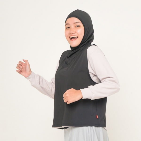 Hijab Rompi 3 FBS Basic Hijab Rompi Sport - Gambar 3