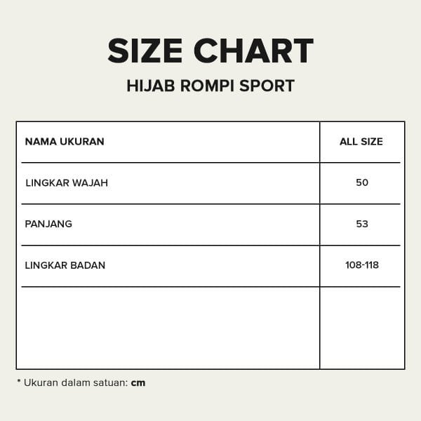 Hijab Rompi FBS Basic Hijab Rompi Sport - Gambar 5
